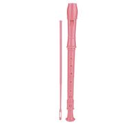 Flauto per Bambini, Flauto clarinetto a 8 Fori con Asta di Pulizia e Istruzioni per Bambini Principianti(Rosa)