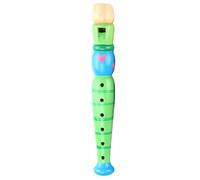 Flauto per bambini, Flauto in legno | Flauto di legno dei cartoni animati - Strumento musicale di apprendimento creativo per ragazze, giocattolo per flauto a 6 fori per l'educazione musicale antica