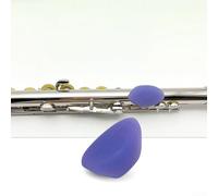 Flauto poggiapolsi in silicone per dita protettivo, parte di ricambio per la manutenzione degli strumenti e comfort per il pollice, adatto per principianti (viola)