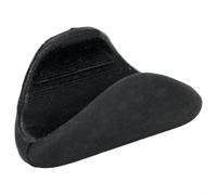 Flauto poggiapolsi in silicone per dita protettivo, parte di ricambio per manutenzione degli strumenti e comfort per il pollice, adatto per principianti (nero)