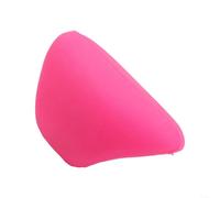 Flauto poggiapolsi in silicone per dita protettivo, parte di ricambio per manutenzione degli strumenti e comfort per il pollice, adatto per principianti (rosa rosso)