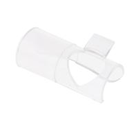 Flauto Pratica Bocchino Dizi Cover Protector Durevole 6x2.5x2cm - Chiaro, C/D Chiave