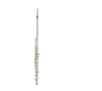 Flauto Professionale Flauto A 16 Fori Con Chiave In Do E Foro Chiuso In Rame Bianco Argentato(6238S)