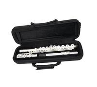 Flauto Professionale Strumento Per Flauto A 16 Fori A Foro Chiuso Rame Bianco Nichel Argento/argento Chiave C Professionale(C)