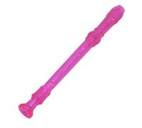 Flauto Rimovibile ABS Clarinetto Saxophone Flauto Saxophone Strumento Musicale A Fiato Sette Colori principianti flauto dolce soprano (Color : Rose pink)