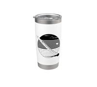 Flauto Schizzo Musica da camera Bicchiere termico in acciaio inox doppia parete