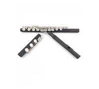 flauto strumento Corpo del flauto a 17 fori nichelato. Chiave MI Rame-nichel