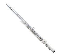 flauto strumento Doppio flauto francese a 16 fori chiusi placcato in argento in stile esame per esami professionali