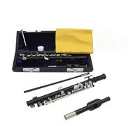 flauto strumento Flauto C Chiave Strumento per flauto professionale di mezza misura con chiavi placcate in argento Cupronichel