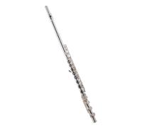 flauto strumento Flauto C-tune a 17 fori con corpo in cupronichel flauto placcato in argento tipo in linea a foro aperto