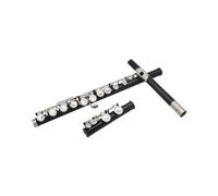flauto strumento Flauto neutro a 16 fori E chiave C melodia corpo in tubo di rame bianco flauto nero esame per principianti strumento da gioco