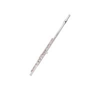 flauto strumento Flauto Placcato in argento tono C 16 fori chiusi con chiave MI Flauto per prestazioni professionali per test di livello principiante