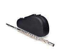 flauto strumento Flauto professionale per prestazioni Flauto placcato in argento Chiave E Chiave C Flauto in rame bianco