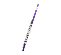 flauto strumento Il corpo in tubo di rame bianco con chiave C per flauto viola a 16 fori è adatto ai principianti per eseguire il test