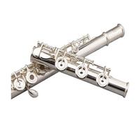 flauto strumento Modello performance con corpo in argento sterling con chiave francese a 17 fori per principianti
