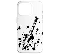 Flauto Strumento musicale Custodia per iPhone 16 Pro