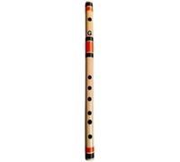 Flauto strumento musicale originale per principianti G Sharp 7 fori bambù flauto lunghezza 43 cm professionale indiano bambù flauto | tono caldo, leggero e durevole