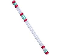 Flauto strumento musicale per principianti | scala C naturale per destrorsi Bansuri in acrilico lunghezza 48 cm flauto professionale | tono caldo, leggero e durevole