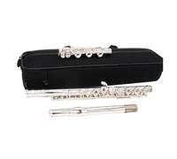 Flauto Strumento Per Flauto A 16 Fori A Foro Chiuso Rame Bianco Nichel Argento/argento Chiave C Professionale(D)