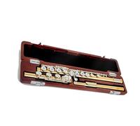 Flauto Strumento Per Flauto A 16 Fori A Foro Chiuso Rame Bianco Nichel Argento/argento Chiave C Professionale(G)