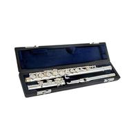 Flauto Strumento Per Flauto A 16 Fori A Foro Chiuso Rame Bianco Nichel Argento/argento Chiave C Professionale(E)