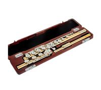 flauto strumento Strumento a fiato flauto chiave C 17 fori flauto francese pratica esecuzione materiale in rame dorato