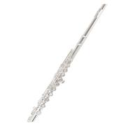 flauto strumento Strumento per flauto 16 fori chiave C placcato in argento strumento per flauto modello orchestra scolastica