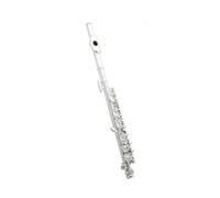 flauto strumento Strumento piccolo in chiave C flauto western entry-level in rame bianco e placcato in argento