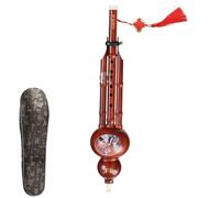 Flauto tradizionale per Cucurbita Hulusi - Strumento etnico musicale | Flauto etnico con cucurbit per bambini e adulti, più caldo e morbido, ideale per l'educazione musicale, fan e principi