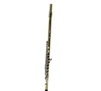 Flauto Traverso Flauto Placcato Oro Corpo Grande Chiavi Placcate Argento Flauto A 16 Fori Fori Chiusi Strumento A Fiato
