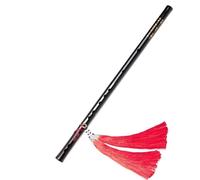 Flauto traverso in bambù con chiave in Do per principianti e adulti strumento musicale in stile antico Principianti Bamboo Flute