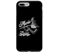 Flauto traverso Music is my second Language flauto traverso flauto Custodia per iPhone 7 Plus/8 Plus