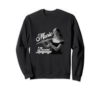 Flauto traverso Music is my second Language flauto traverso flauto Felpa