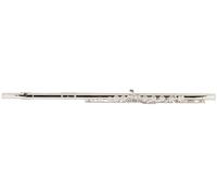 Flauto Traverso Lechgold FL-19/3 - Argentato con Piede in C, Bocchino in Argento 925, Testa e Corpo in Nichelargento, Chiavi Chiuse. Include Custodia, Borsa e Bastoncino Pulizia.