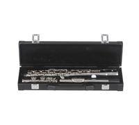 Flauto Traverso Professionale Con 16 Fori Chiusi Chiave In Do Con Scatola Guanti Strumento Musicale Da Concerto(C)