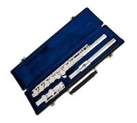 Flauto Traverso Strumenti C Tune Flauto A 16 Fori Strumento Per Flauto Placcato In Argento Rame-nichel E Chiave Flauto Con Custodia Accessori
