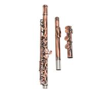 Flauto Traverso Strumenti Chiave In Rame-Nichel Flauto In Do A 16 Fori A Foro Chiuso Con Scatola E Accessori