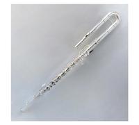 Flauto Traverso Strumenti Flauto Basso Con Corpo Placcato In Argento Cupronichel Con Cassa Curva E Accessori