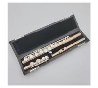 Flauto Traverso Strumenti Flauto In Cupronichel Laccato Oro Fori Chiusi Divisi E 16 Tasti Strumento Per Flauto Con Custodia