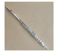 Flauto Traverso Strumenti Flauto Tono C A 16 Fori Chiusi Con Placcatura In Nichel Con Flauto Regolabile In Chiave E Con Custodia