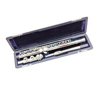 Flauto Traverso Strumenti Flauto Trasversale In Cupronichel Argentato A 16 Fori Con Foro Chiuso E Custodia