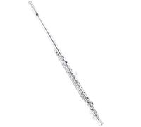 Flauto Traverso Strumenti Strumento Musicale Flauto Con 16 Tasti Placcati In Nichel, Fori Chiusi, Tonalità C, Chiave E, Con Custodia