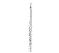 flauto traverso Strumento A Fiato Flauto Chiave In Rame Bianco Chiave E Divisa Chiave C Placcata In Argento 16 Fori Chiusi Per Far Suonare I Principianti