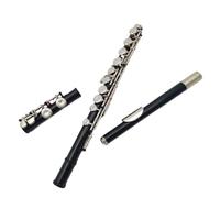 flauto traverso Strumento Per Flauto Chiave C Nero 16 Fori Foro Chiuso Chiave E Flauto Per Principianti