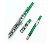 Flauto Verde Chiavi In rame-nichel Chiuse A 16 Fori Più Strumento Per Flauto Chiave E Per Studenti Flauto Traverso per Principiante