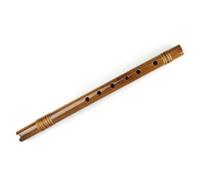 Flauto verticale di bambù indiano americano in chiave G Squisito strumento a fiato Prestazioni Professionali Flauto Di Bambù (Color : Wood color)