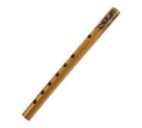 Flauto Verticale in Bambù Giallo per Principianti a Sei Fori | Strumento Musicale Leggero, Apprendimento Semplice, per Lezioni e Gioco Informale, Pratico per Maestri e Novizi