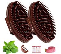 Flaviau Meridians Brush - Set di spazzole massaggianti per il corpo, per alleviare il dolore muscolare, pennelli professionali personalizzati per saloni di bellezza, strumenti per massaggi per terapia