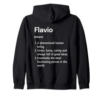 Flavio Definizione del nome Dizionario divertente Felpa con Cappuccio