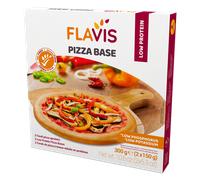 Flavis - Pizza Base Aproteica Confezione 2x150 Gr (Scadenza Prodotto 08/09/2025) ESAURIMENTO SCORTE